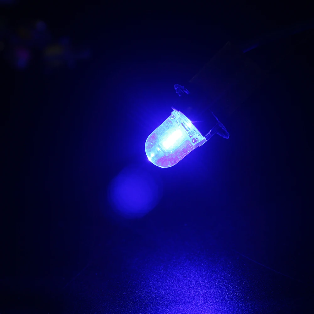 YM E Bright 100 шт. T10 194 168 W5W Внутреннее освещение автомобильная лампа COB 8 SMD SILICA 12 В DC