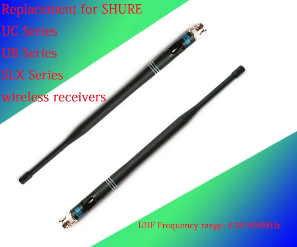 Антенный разъем BNC Pro OEM для беспроводного приемника Shure U4D U4C мкА UHF 2 шт.|Микрофоны| |