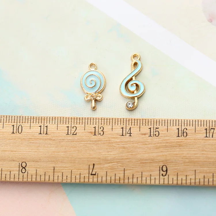 10 шт. DIY качественные модные амулеты Подарочные эмалированные подвески подвеска
