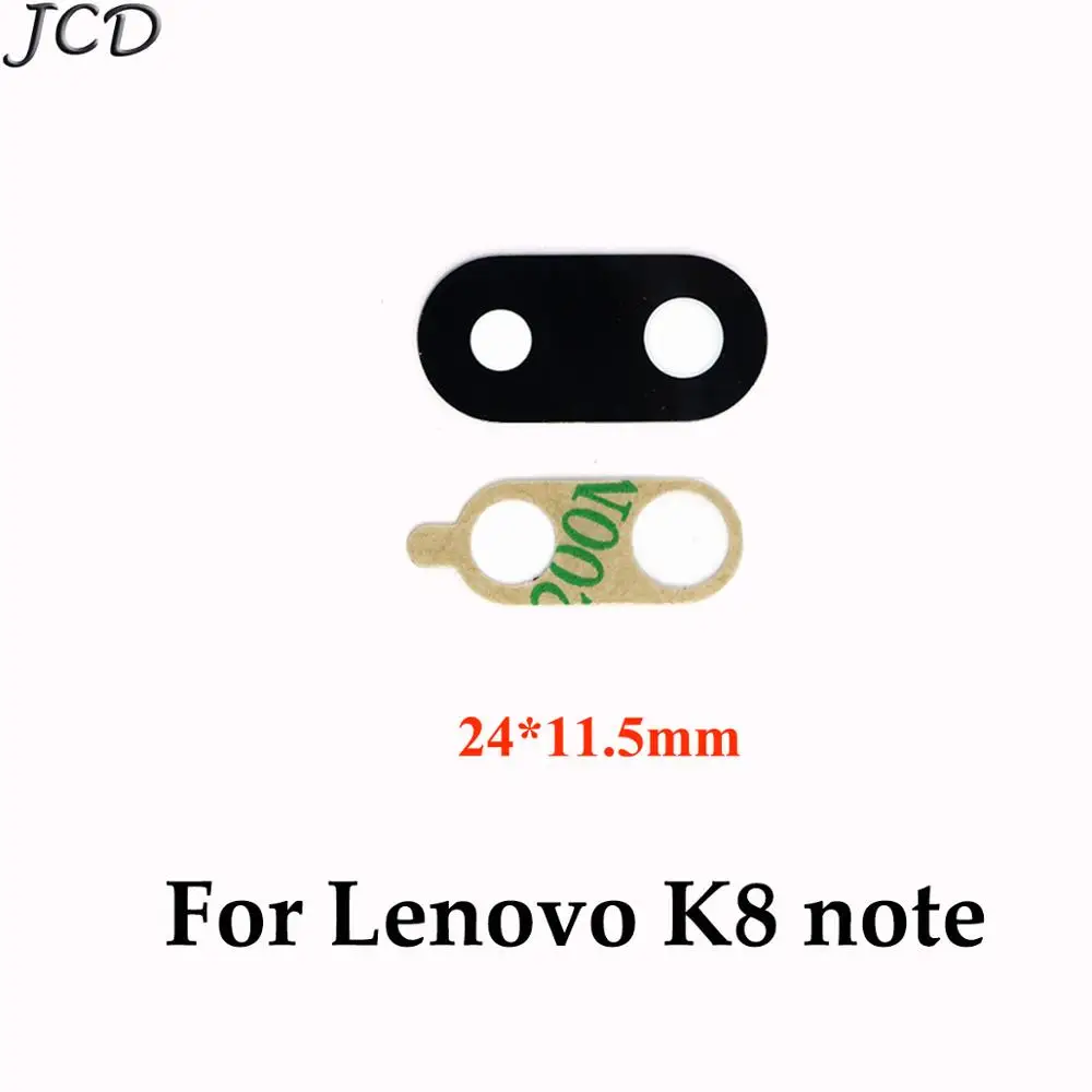 Корпус JCD задняя камера стеклянный объектив с клейкой поверхностью для Lenovo ZUK Z2 Z1