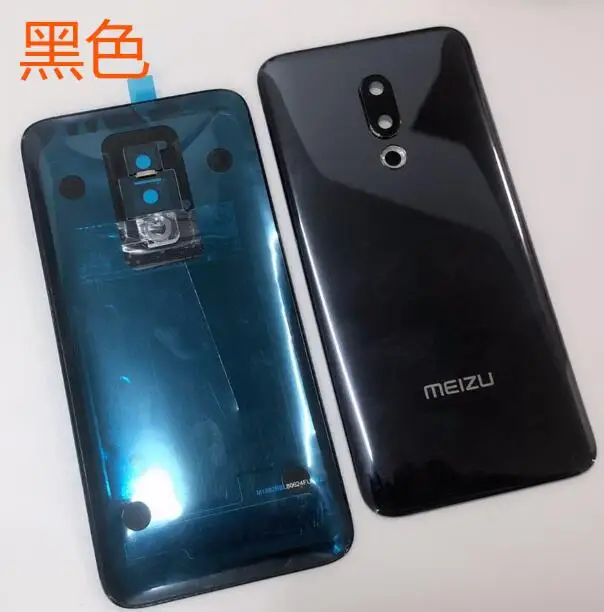 Для meizu 16X16 th заднее стекло Задняя Дверь Корпус Замена для meizu 16X крышка батареи с наклейкой клейкие очки Объектив