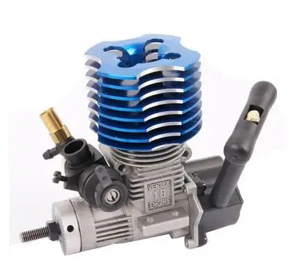 Радиоуправляемый двигатель 1:10 для внедорожника/багги/грузовика HSP 02060 фиолетовые