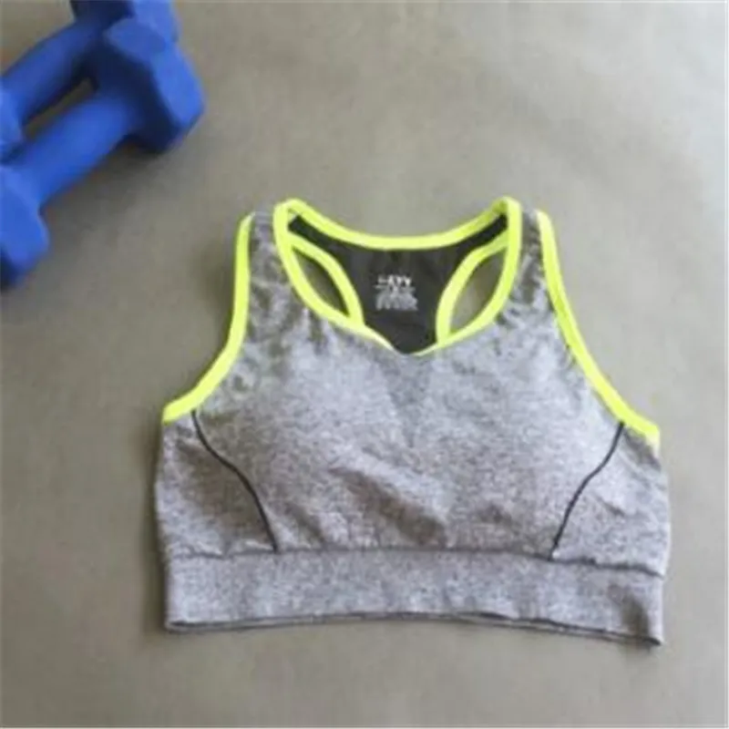 100pcs/Fitness Ladies Girls Running Gym sports Bra Tops Custom Logo Crane Exercise Workout Women Sports Bra