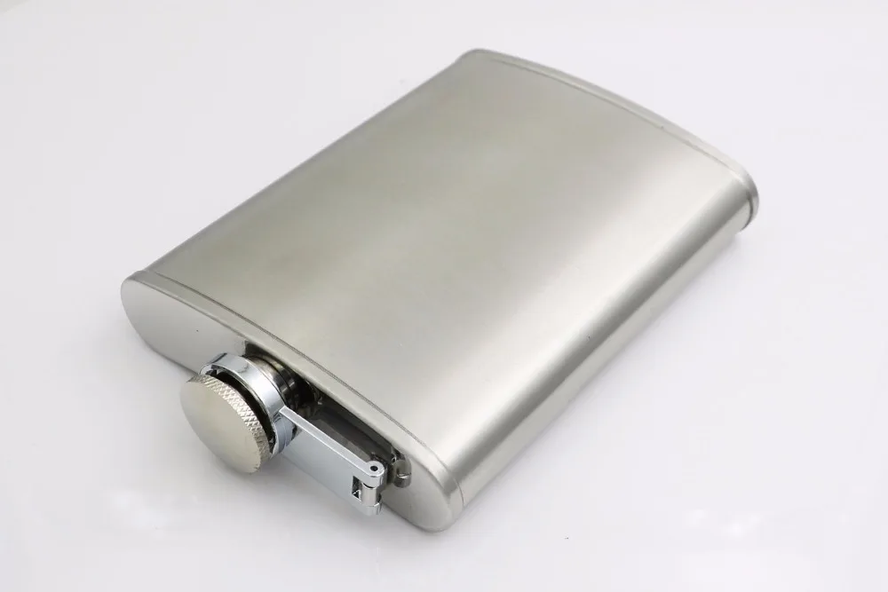 

Wholesale 2pcs Screw Cap Portable Stainless Steel 6oz Pocket Hip Flask mini 4oz 5oz Alcohol Whiskey Liquor 7oz wine pot Funnel