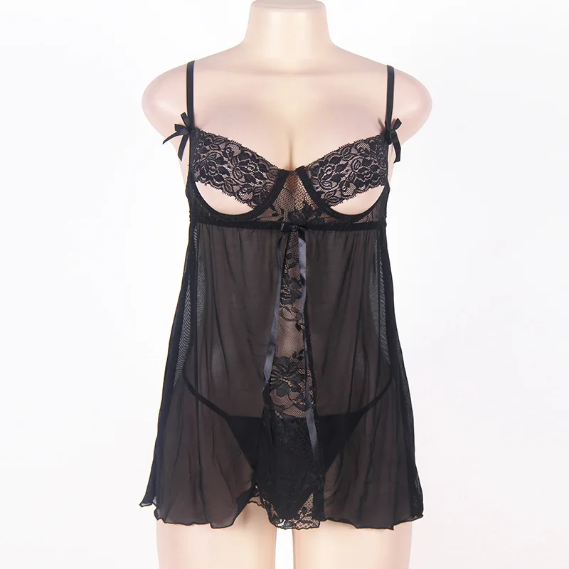 Женское нижнее белье большого размера 5XL сексуальный бюстгальтер ночная рубашка