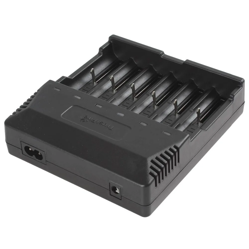 TrustFire 6 слотов умное интеллектуальное зарядное устройство светодиодный