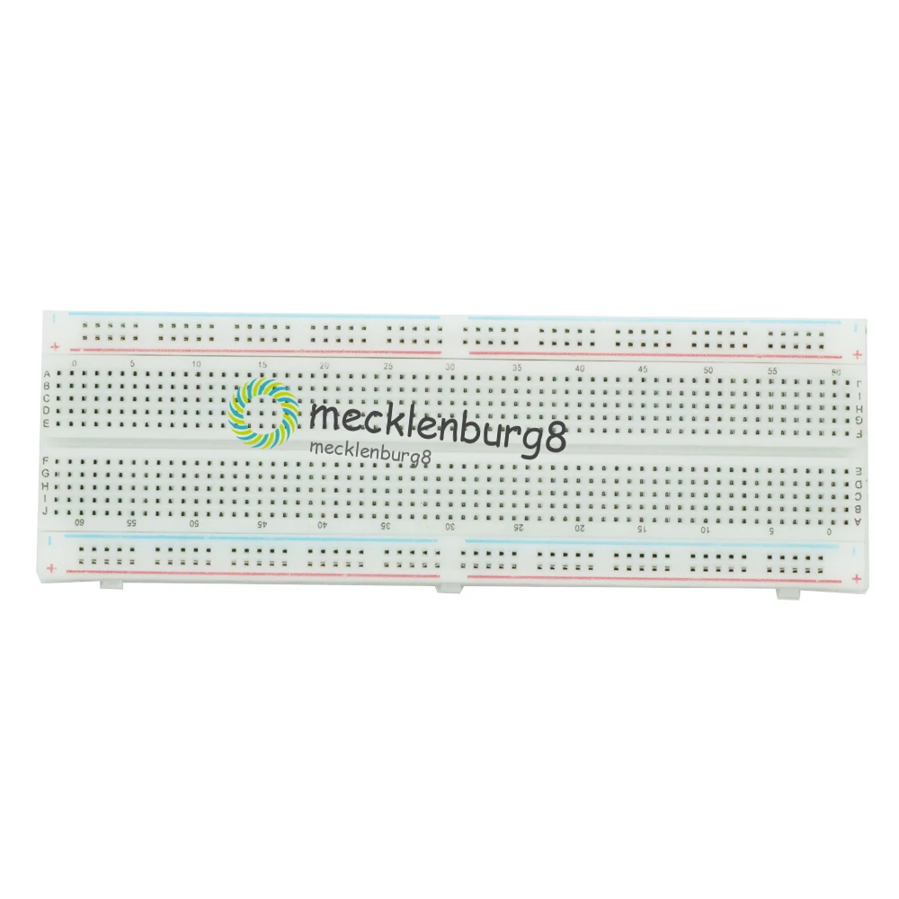 Макетная плата 830 печатная без пайки MB-102 мб102 белая для Arduino Shield тестирование