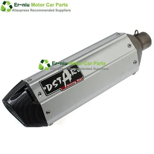 Мотоцикл Скутер выхлопная GY6 125 GY6 150 152QMI 157QMJ глушитель из углеродного волокна и другие Универсальные выхлопные трубы для двигателя 125 150