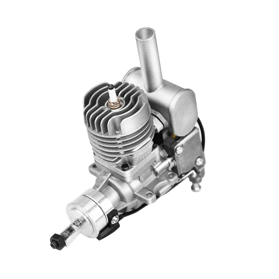 RCGF 10cc бензиновый/бензиновый двигатель с задней выхлопной трубой для