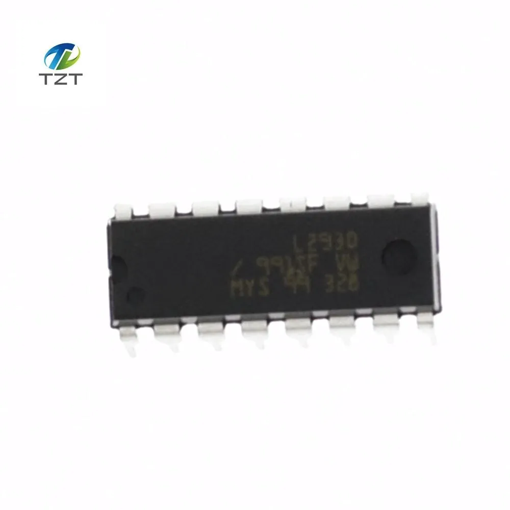 10 шт. L293D L293 293 DIP 16 шагового водителя микросхема 100% новый|ic l293d|ic chipic driver |
