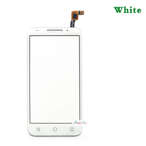 Замена 5," для Alcatel One Touch U5 5044D 5044I 5044 T 5044Y OT5044 сенсорный экран дигитайзер сенсор внешняя стеклянная панель объектива - Цвет: white No Tool