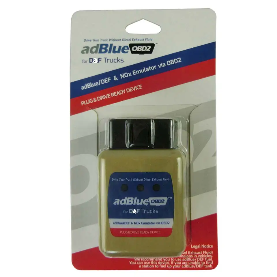 2020 Новый AdblueOBD2 для D AF грузовиков Adblue Эмулятор OBD2 16pin разъем и привод готовое