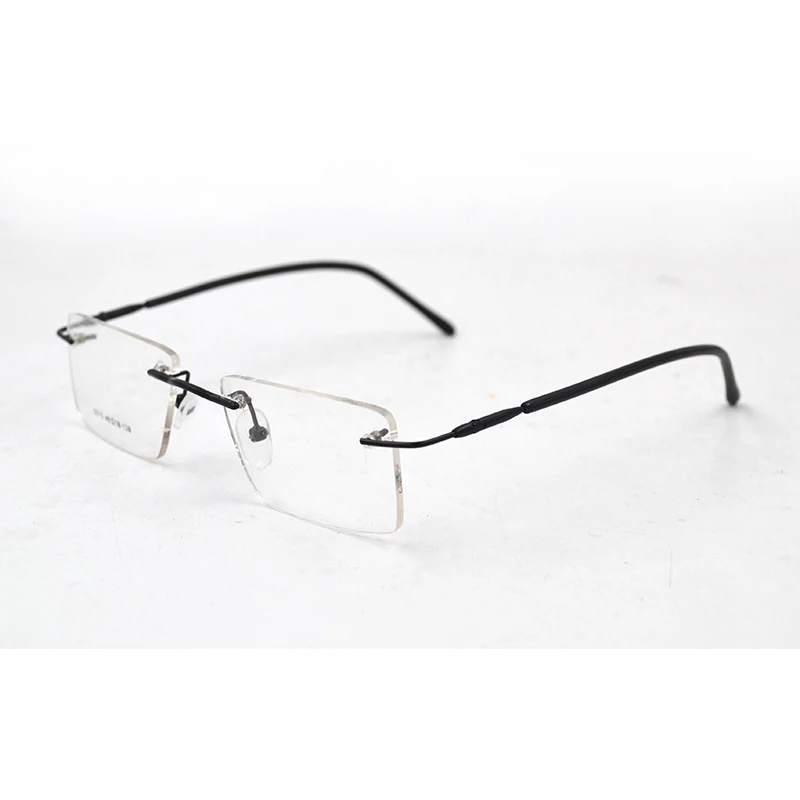 Квадратные мужские очки без оправы для близорукости женские близорукие