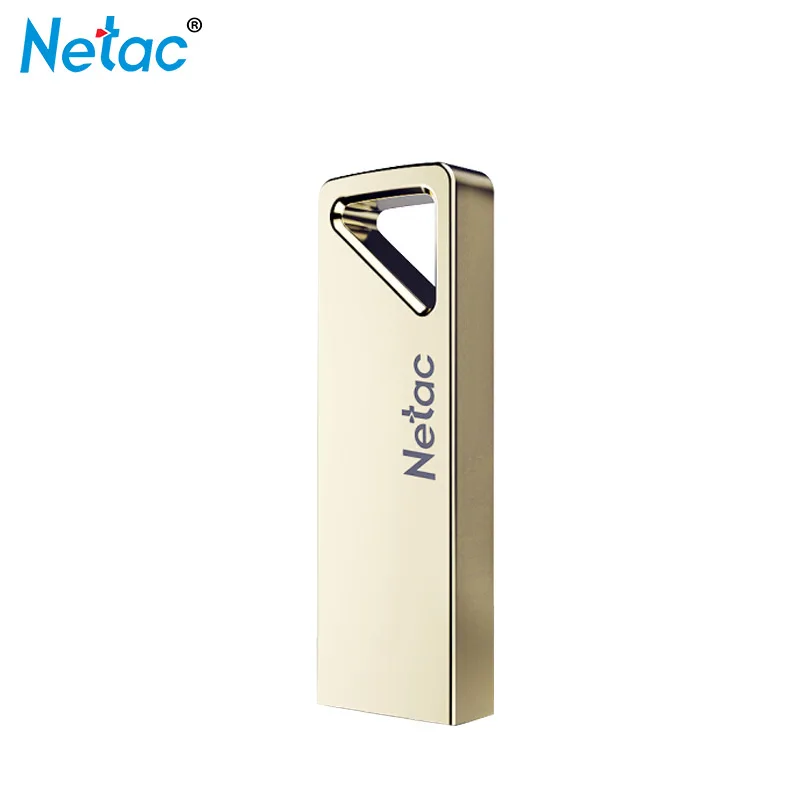 Netac супер мини металлический Usb флеш-накопитель 64 ГБ 32 ГБ 16 ГБ флеш-накопитель портативная карта памяти Флешка для хранения флэш-диск