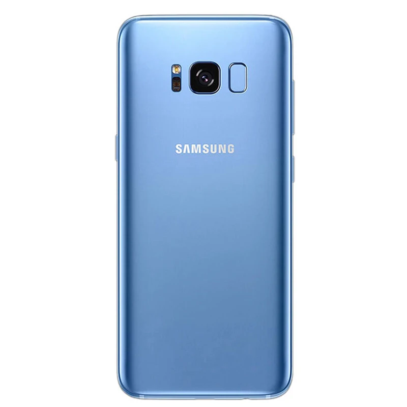 Samsung чехол с задней батареей для samsung Galaxy S8 G9500 S8 Plus S8+ SM-G SM-G955 задняя крышка для телефона - Цвет: Blue