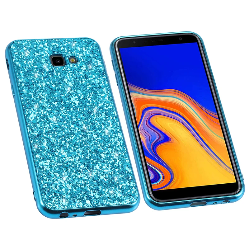 Showkoo покрытие корпуса блестящий чехол для телефона samsung Galaxy J4 плюс 2018 мягкий