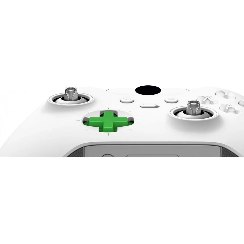 Корпус для Xbox One Elite контроллер задняя крышка чехол LB RB Кнопка бампера прорезиненные ручки Swap Thumbstick белый