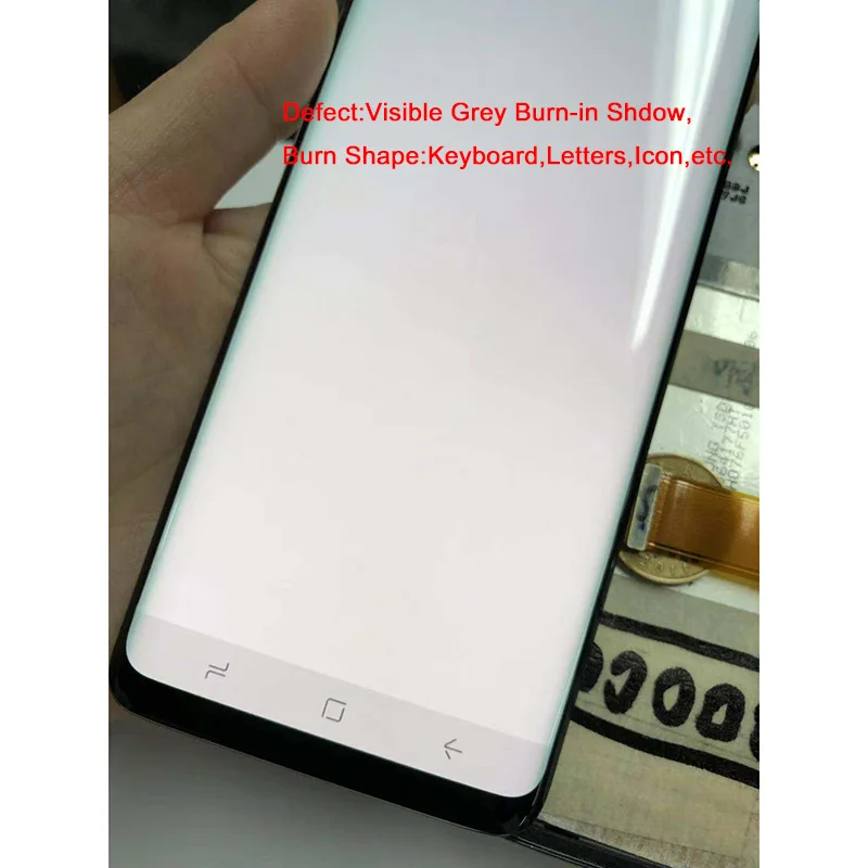 Сменный ЖК-дисплей AMOLED для SAMSUNG Galaxy S9 сенсорный экран дигитайзер + Plus G960 G965