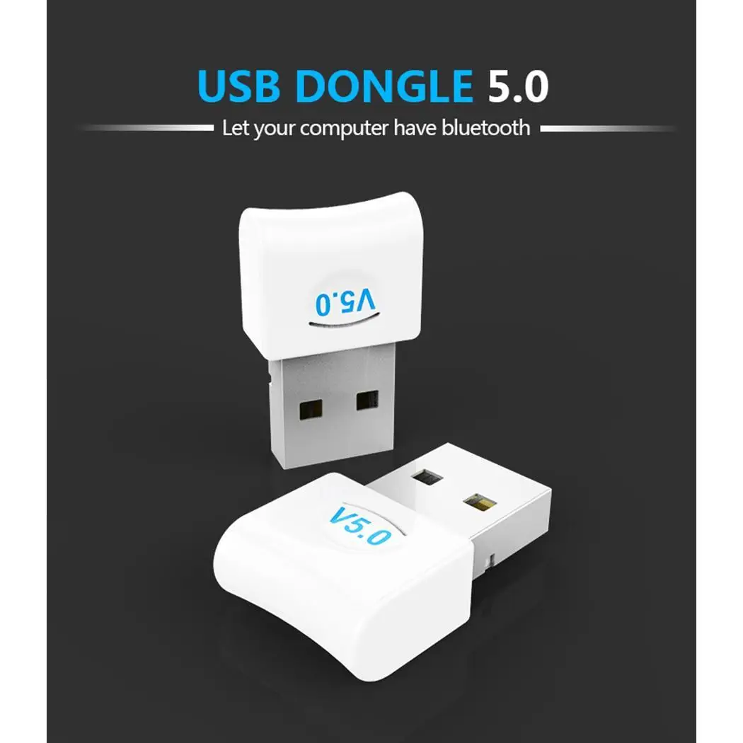 Беспроводной адаптер с Bluetooth 5 0 Dongle для USB рабочего стола 20 (m) подключи и играй