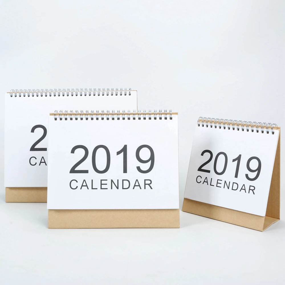 2019 Настольный календарь 2018 Еженедельный планировщик Ежемесячный план чтобы