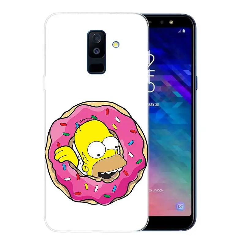 Мягкий ТПУ чехол для Samsung Galaxy A6 A8 Plus A5 A7 A9 Star 2018 A3 2017 A6S A8S |