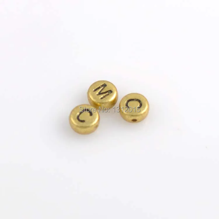 100 шт. плоские круглые акриловые бусины-разделители 7 х4 мм | Украшения и