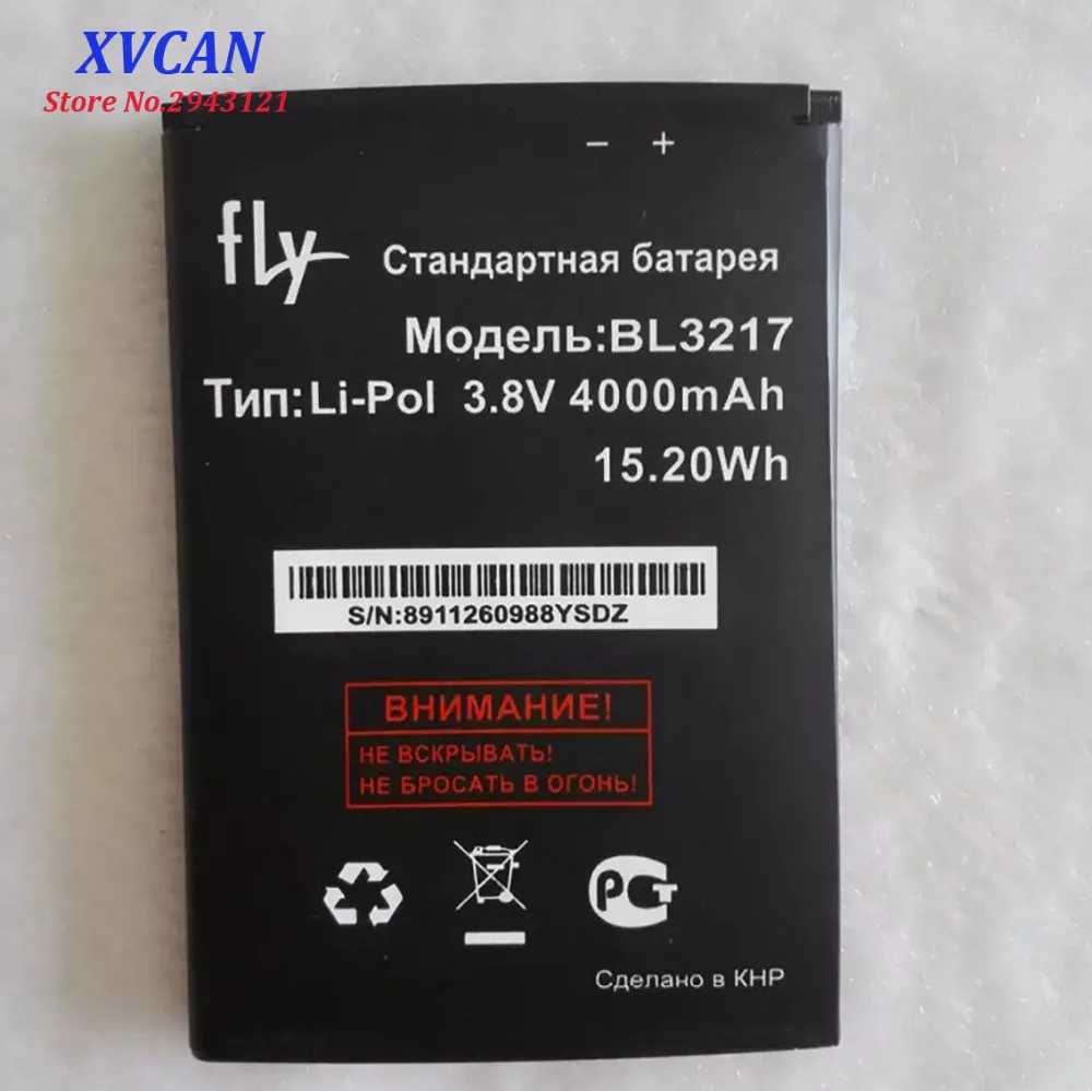 2019 Высококачественный аккумулятор BL3217 для Fly Era Energy 1 IQ4502 Li Ion 3 8 в 4000