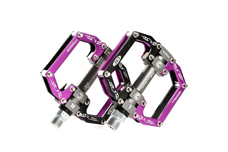 RockBros MTB BMX DH велосипед сверхлегкие Педали Алюминиевый корпус ось 9/1" Cr Mo шпиндель Велоспорт seальд Подшипник педали 3 вида стилей