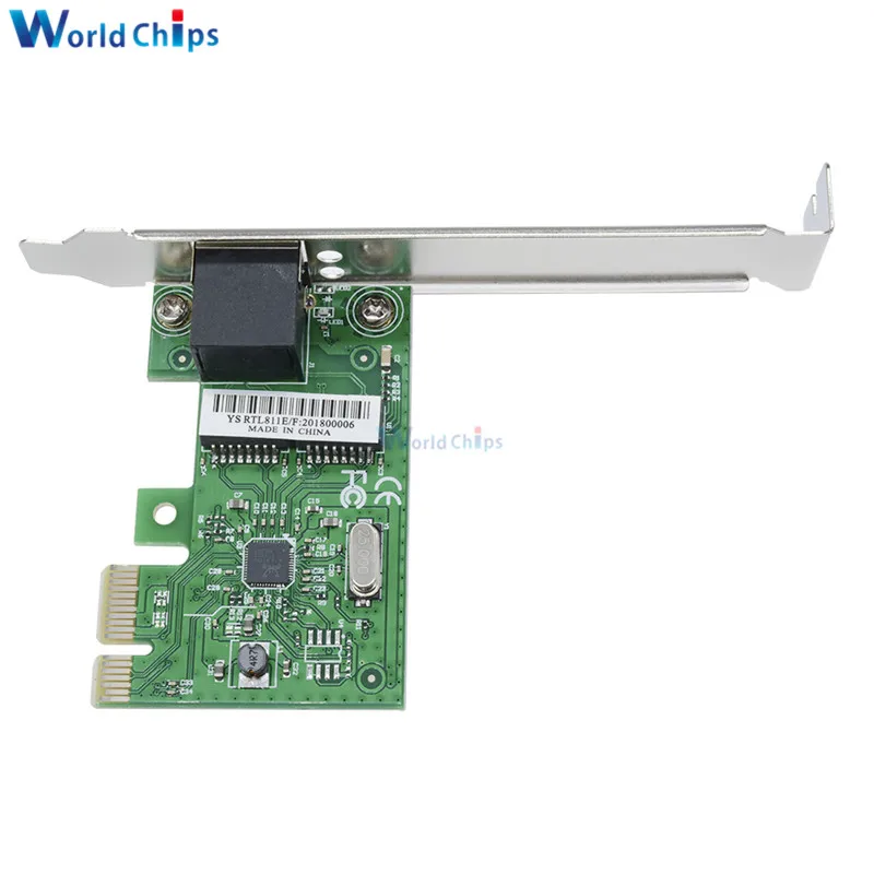 Сетевая карта 1000 Мбит/с Gigabit Ethernet PCI Express PCI-E 10/100/1000 м стандартный адаптер RJ45 LAN