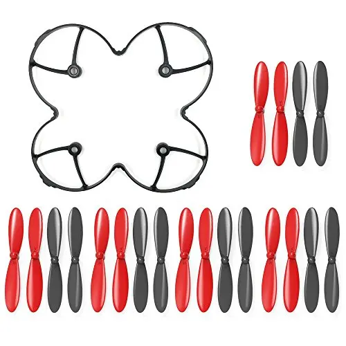 EBOYU (TM) защита лопастей пропеллера и реквизит 5x наборы для Hubsan X4 H107 H107L H107C H107D RC