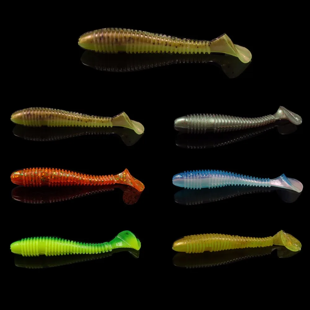 Рыболовные приманки 18 шт. 9 см 6.8 г PESCA искусственные мягкие для Рыбная ловля Шад Fly