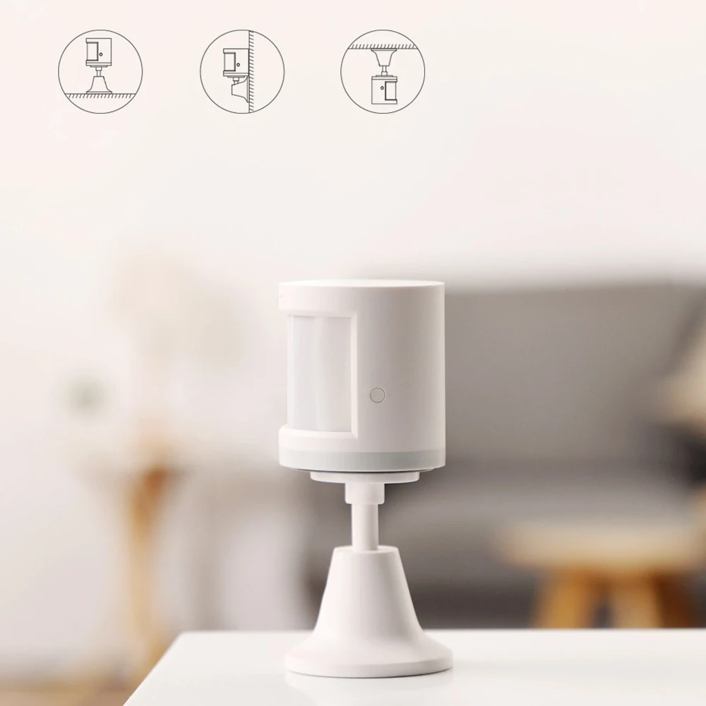 Оригинальный датчик движения человеческого тела Xiaomi Aqara умный Zigbee работает с
