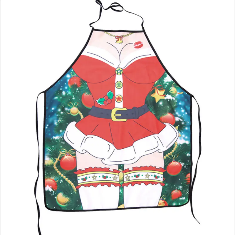 Креативные рождественские украшения фартук милый соблазнительный сарафан 2020