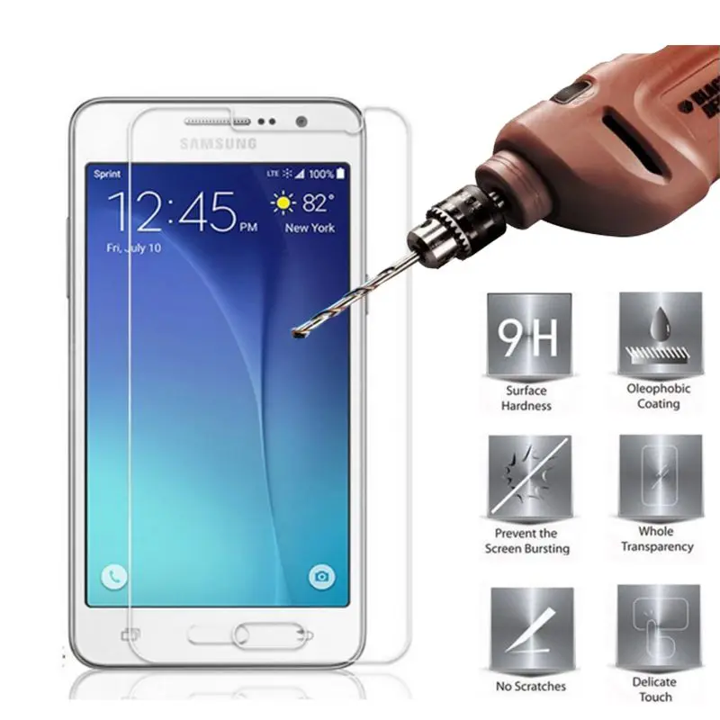 10 шт. закаленное Стекло для samsung Galaxy Grand Prime G530 Экран защитная плёнка НУА Вэй