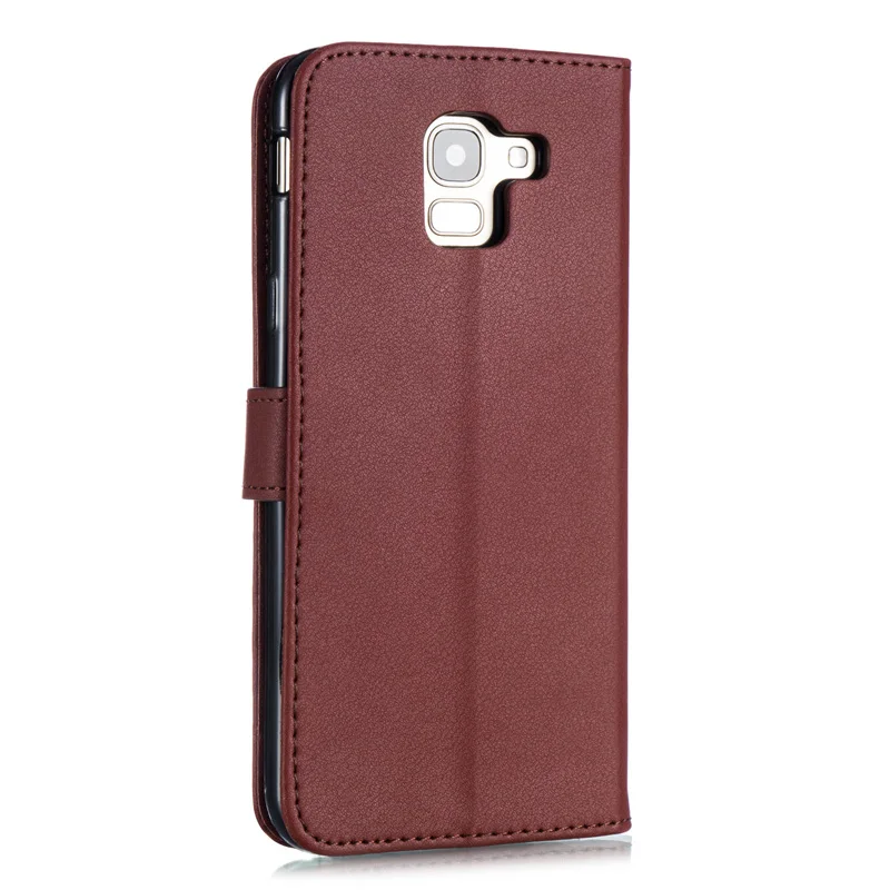 Leather Bumper Cover For Samsung Galaxy A6 2018 Flip Wallet Fitted Case SM A600F A600FN A600S A600G A600G/DS Card Slot Phone Bag | Мобильные