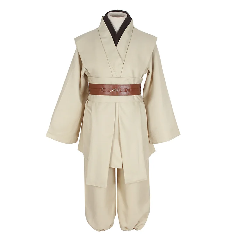 Аниме Звездные войны мастер джедая Obi Wan/BEN Kenobi маскарадный костюм джедай/ситх Анакин Скайуокер косплей костюм плащ Туника вечерние костюмы на Хэллоуин