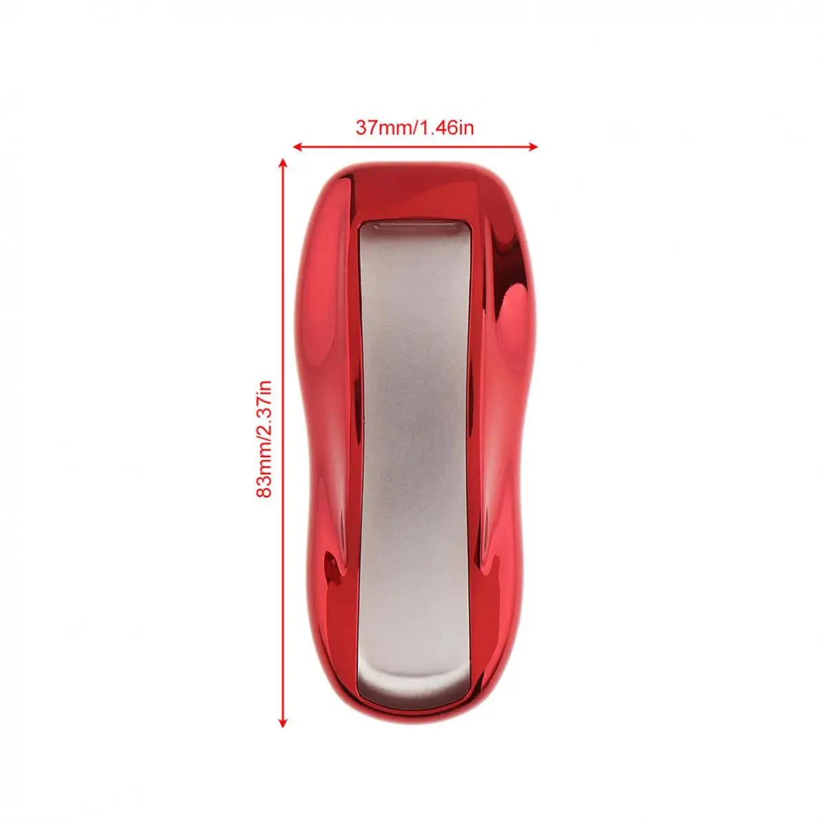 ТПУ 2 цвета чехол для ключей автомобиля с прямой пластиной защитный держатель