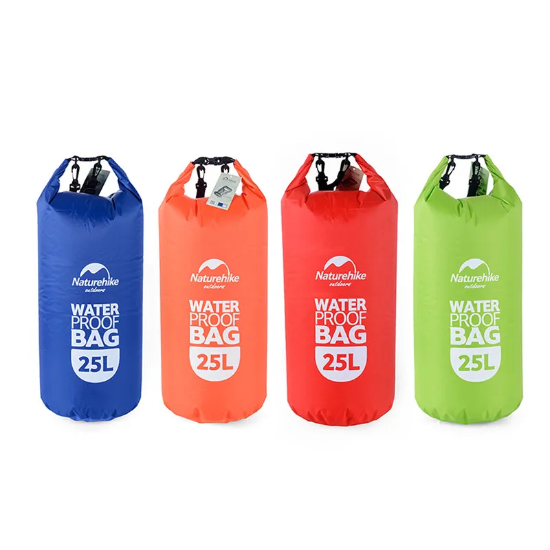 

4 Colors 15/25L Outdoor Ultralight Waterproof Storage Bag Rafting Sports Swimming Bag Camping Swimming