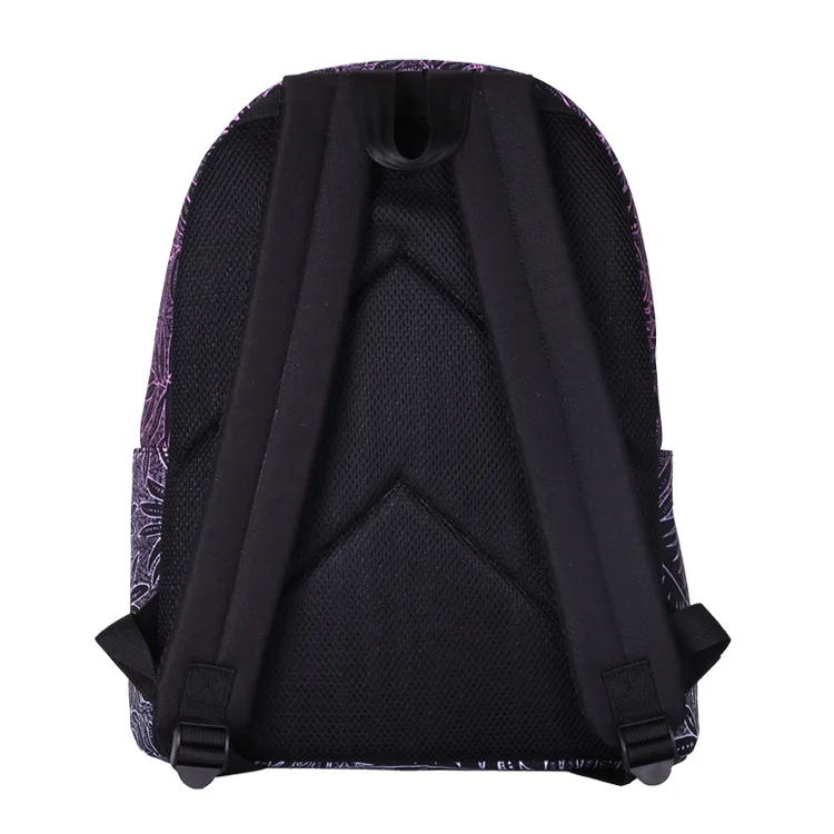 

2017Fashion Floral Printing women canvas School Bags for Teenage Girls Lady Travel Backpacks Mochila Feminina Computer Backpacks