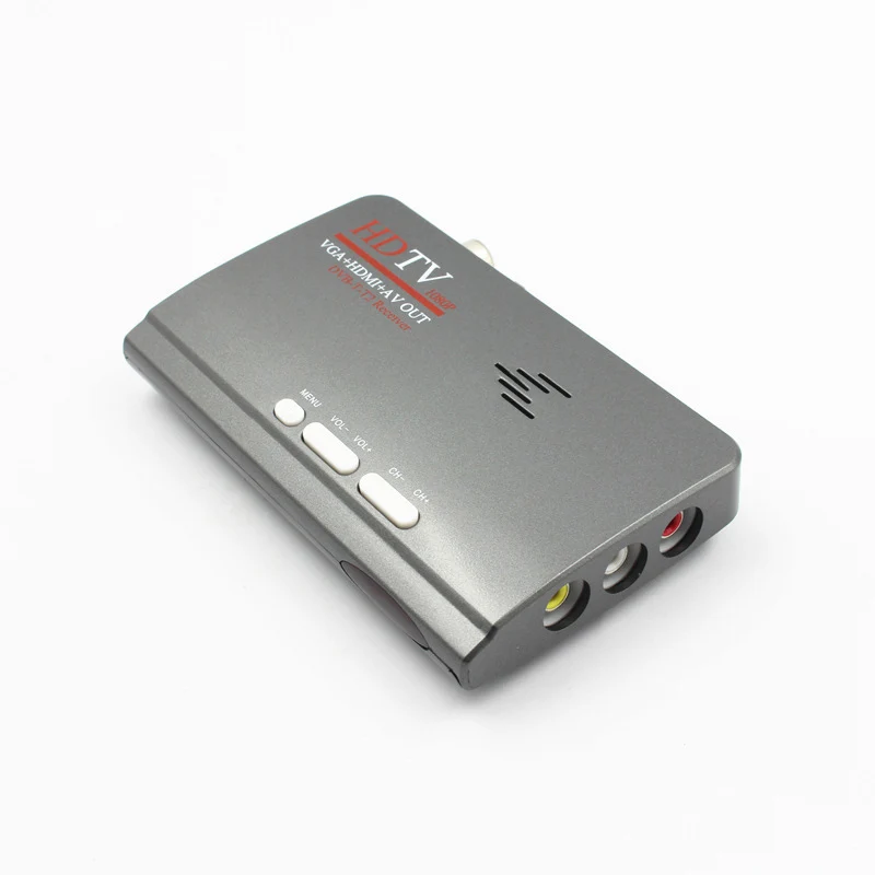 ТВ-приставка DVB-T T2-HDMI 1080P VGA AV CVBS цифровой наземный приемник конвертер с