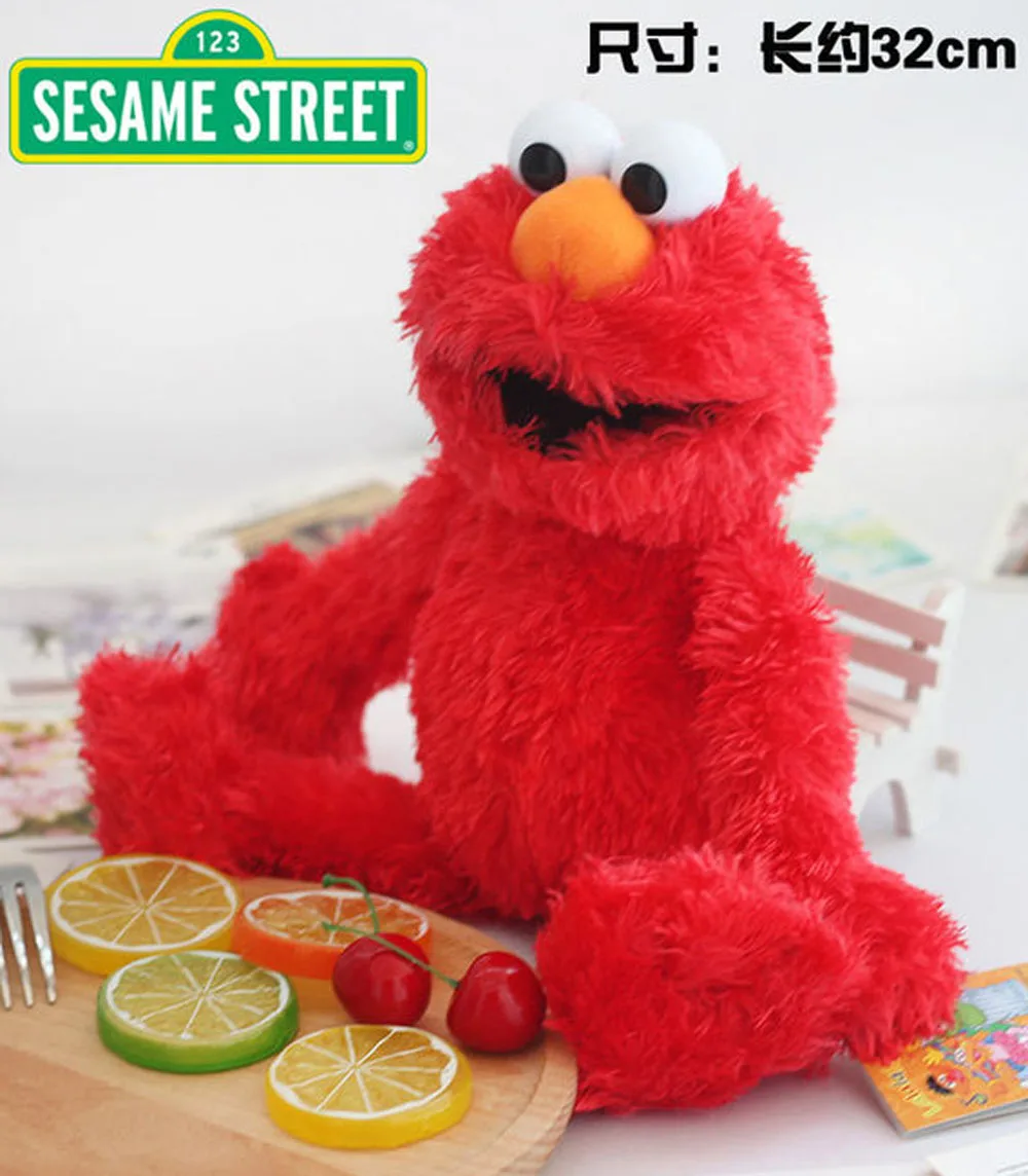 Elmo 8 видов стилей Улица Сезам Элмо печенье Гровер Берт Оскар Зои и Эми большая птица 26-34 см плюшевые куклы Подарки Розничная торговля - Цвет: Elmo