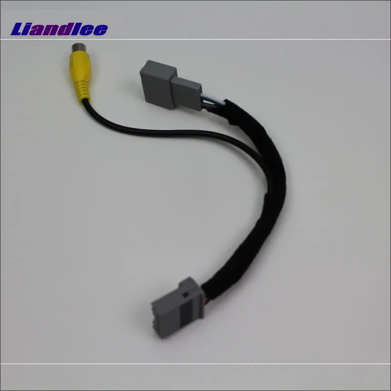 

Liandlee For Honda Civic 2011-2016 Car Rear View Camera RCA Adapter Wire Original Switch Connector Convertor Cable