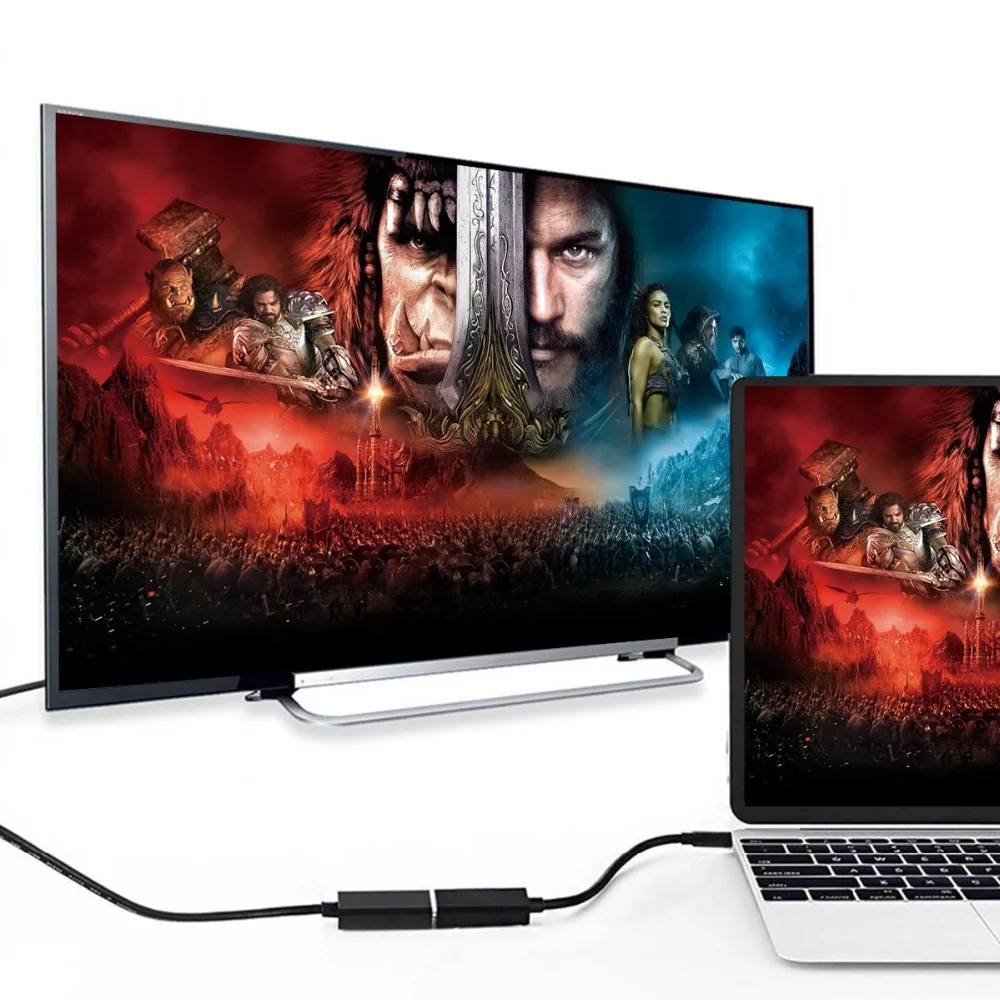 SOONHUA USB C к HDMI адаптер 4K HD Тип 3 1 папа Женский кабель конвертер для Samsung S9 S8 Note 8