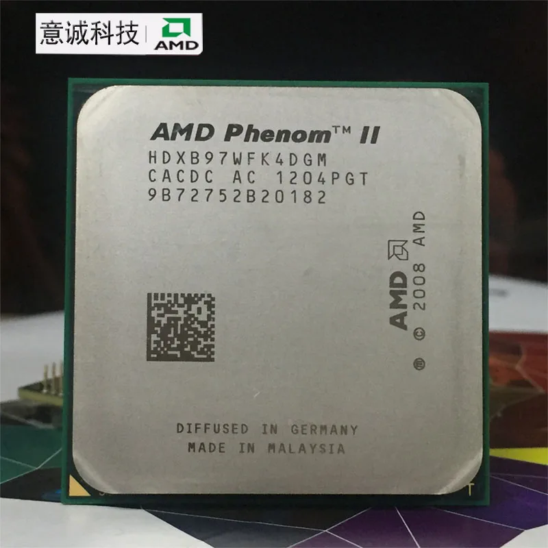 Amd phenom ii x4 b97 процессор настольных четырехъядерных процессоров socket am3 938pin 3.2 ГГц 95