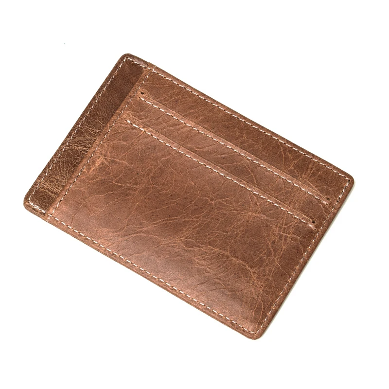 МVА Новое Прибытие Банк Кредитная Карта Держатель для Мужчин Подлинной кожа