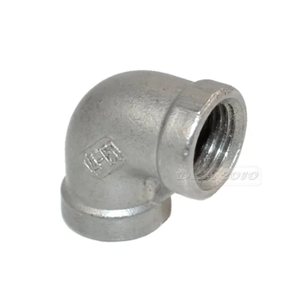 1/4 &quotмама x 1/4&quot внутренний колено 90 градусов угловая нержавеющая сталь SS 304