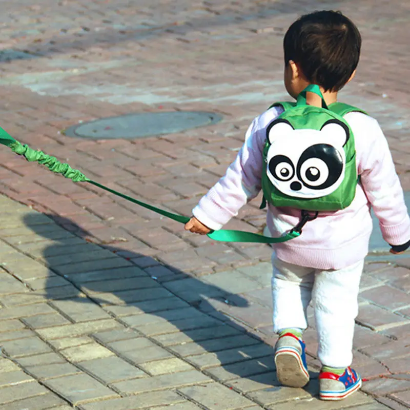 Модная детская сумка школьный рюкзак с животными из мультфильмов защитой от