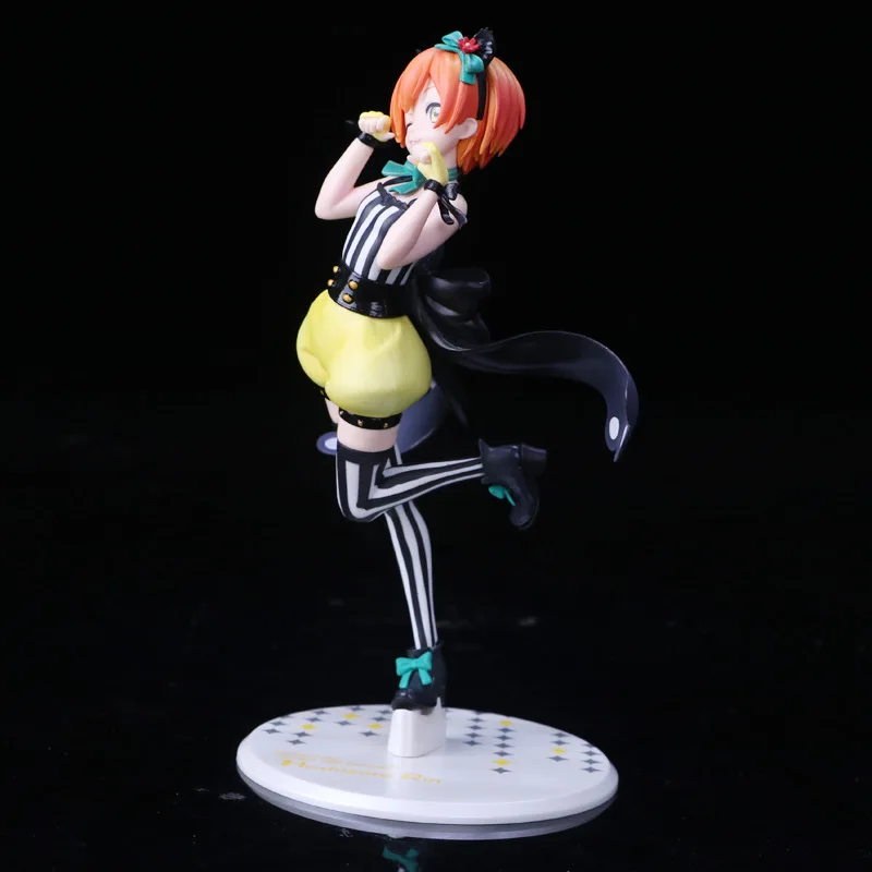 Японское аниме Love Live Rin Hoshizora Фигурки игрушки 23 см ПВХ модель куклы с коробкой