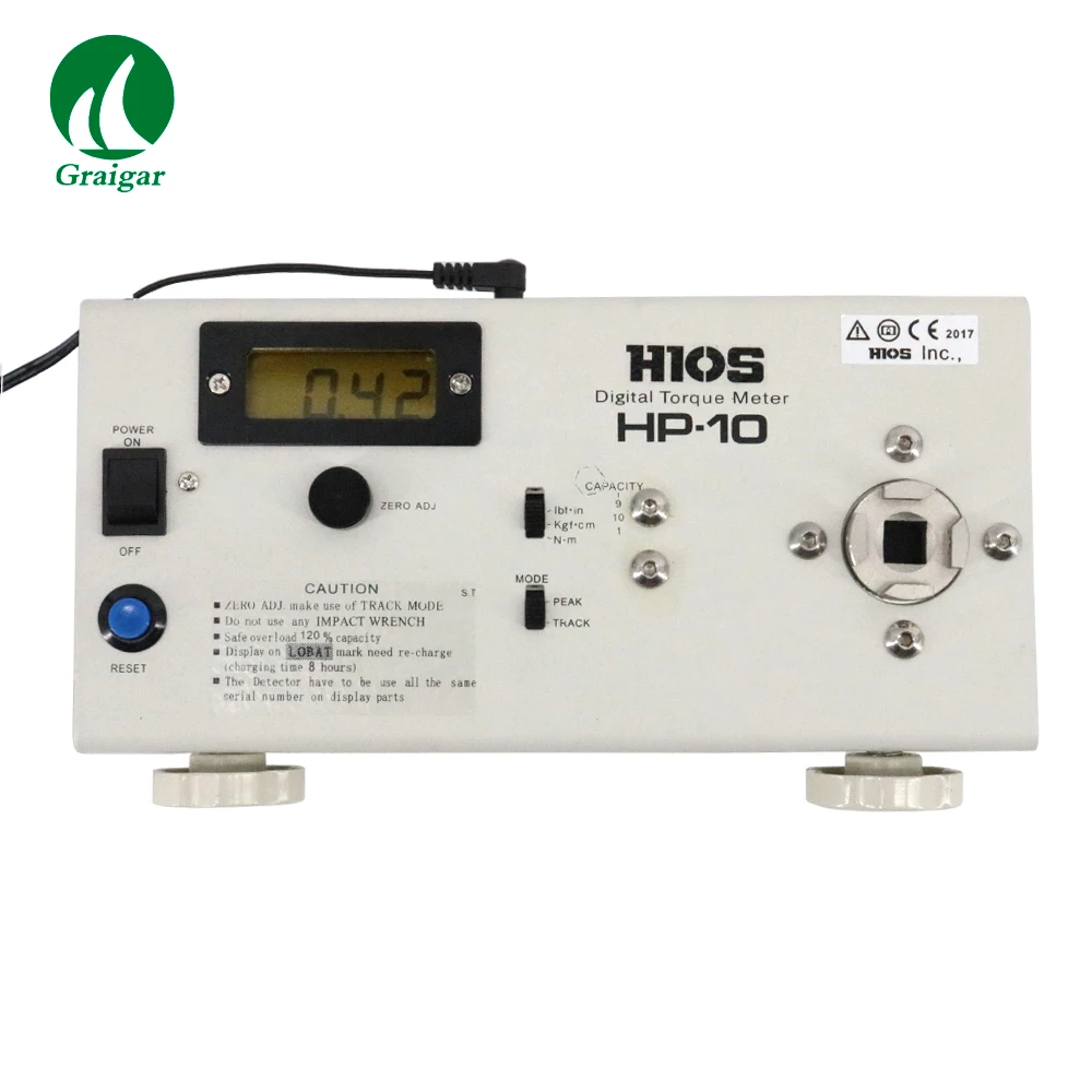 HIOS hp-10 цифровой измеритель вращающего момента тестер пиковый диапазон: 0,015-Н. М