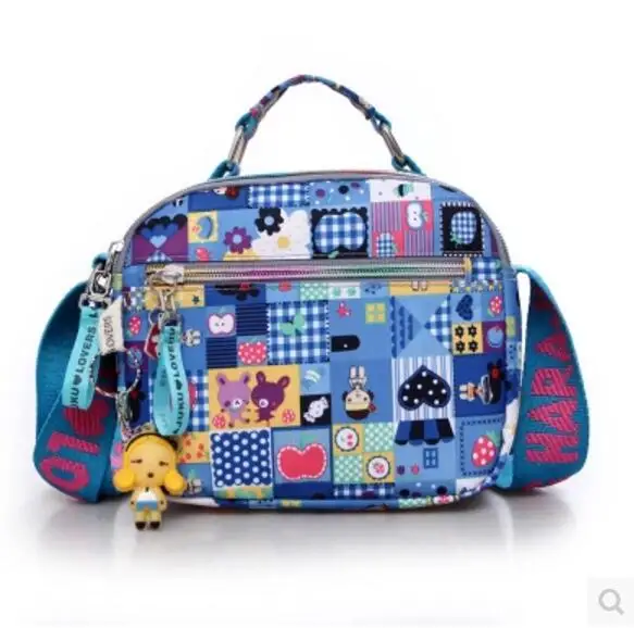 Сумочка куклы в стиле Харадзюку водонепроницаемая нейлоновая женская сумка на